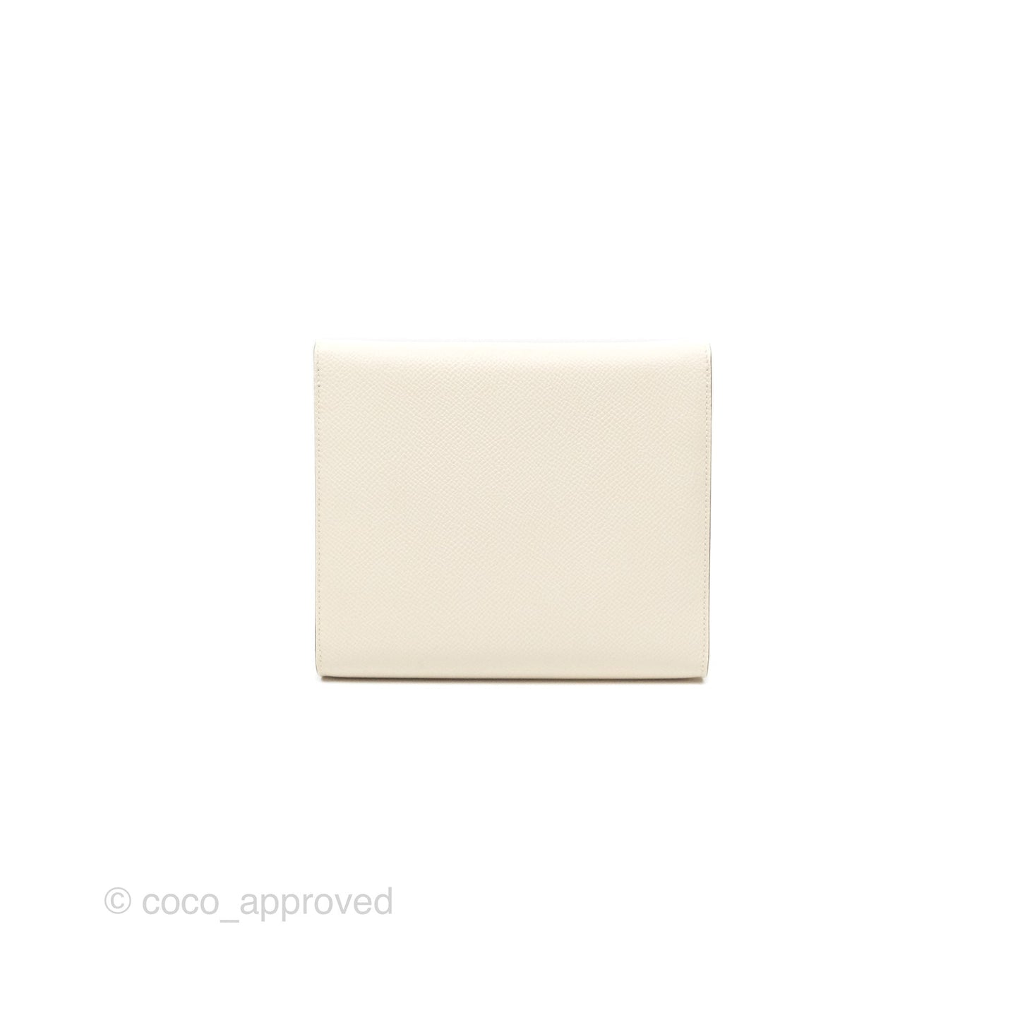 Hermes Epsom Clic 16 Wallet Nata I2 / Biscuit 48 Palladium Hardware