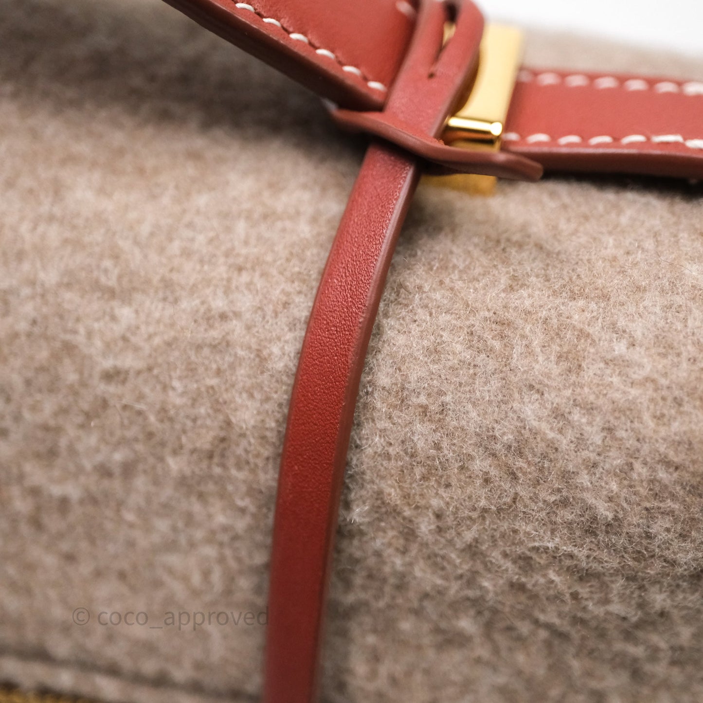 Loro Piana Extra Bag L27 Natural Brown/Deep Kummel Cashmere