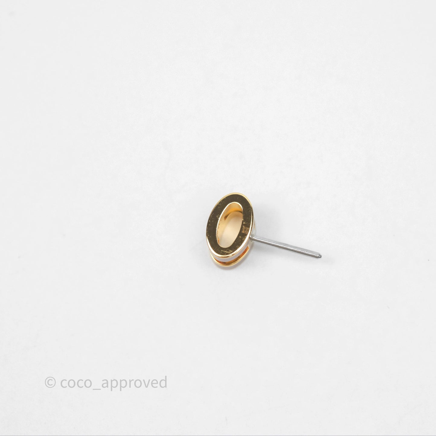 Hermès Mini Pop H Earrings New Gold A9 Gold Hardware