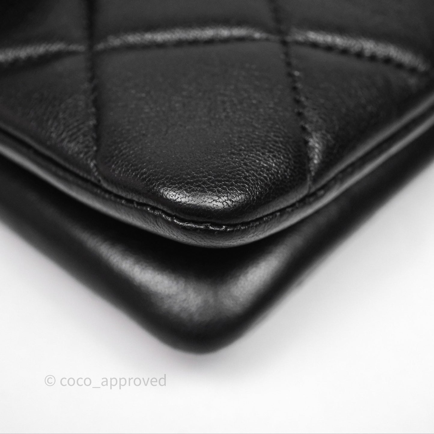 Chanel Medium Trendy CC Flap Bag Lambskin Black Aged Hardware