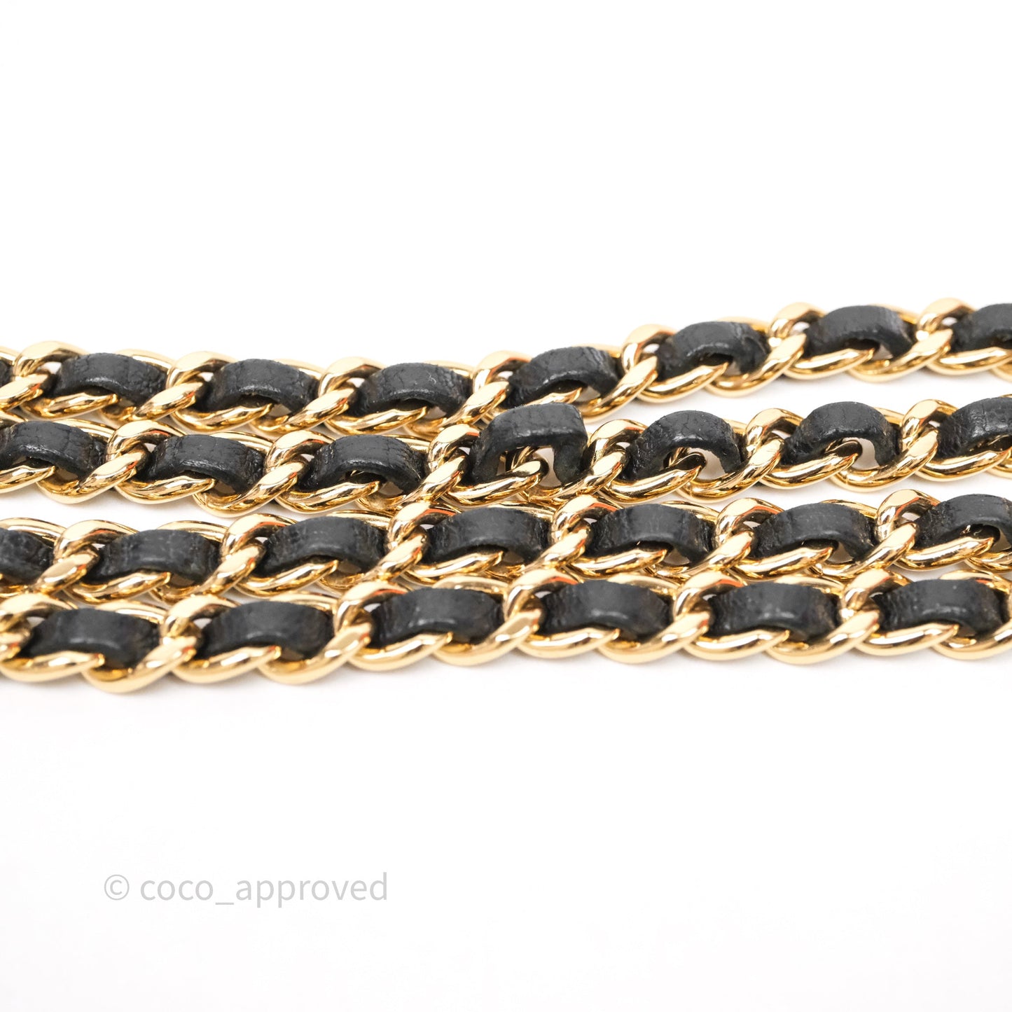 Chanel Classic WOC Wallet On Chain Quilted Black Lambskin Gold Hardware