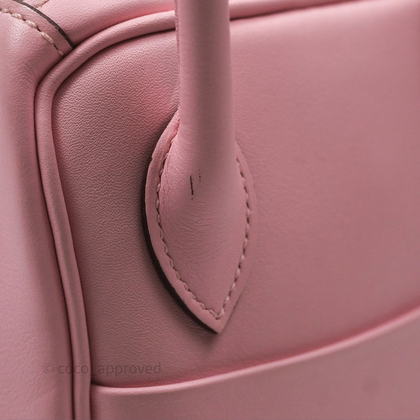 Hermes Lindy 26 Rose Sakura Pink 3Q Swift Palladium Hardware