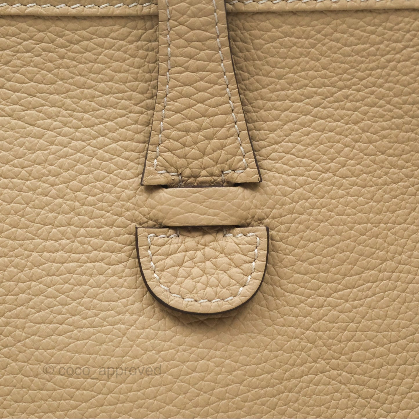 Hermes Evelyne III 29 Trench S2 Clemence Palladium Hardware