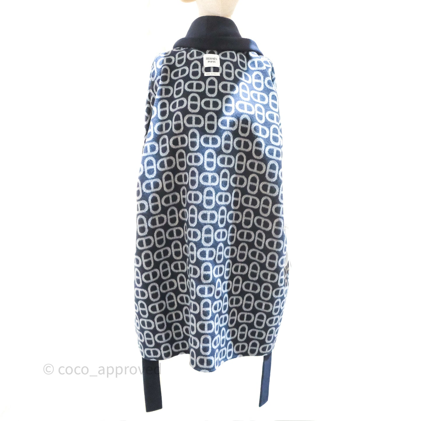 Hermès Coat Bleu Size 38