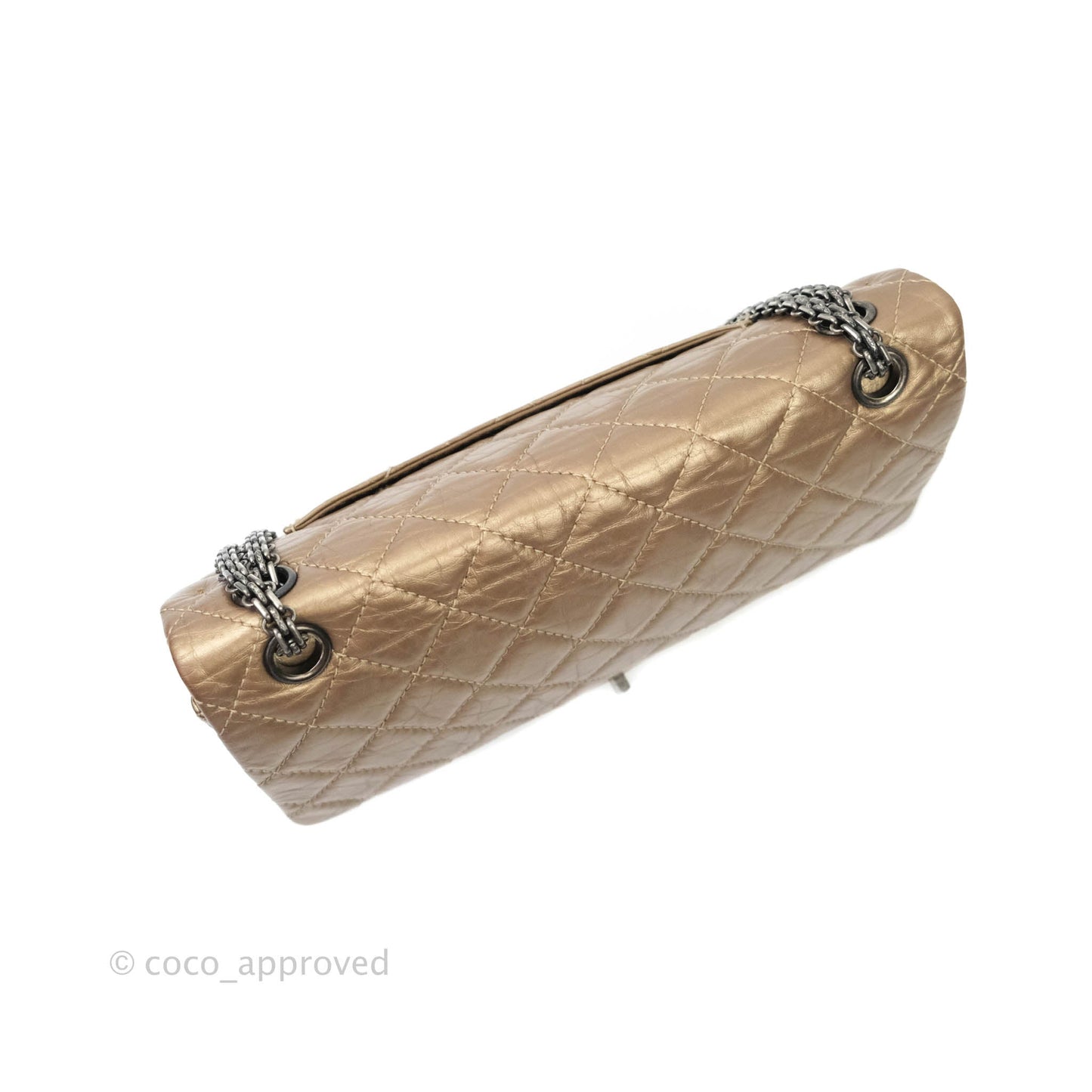 Chanel Reissue 226 Copper Calfskin Ruthenium Hardware