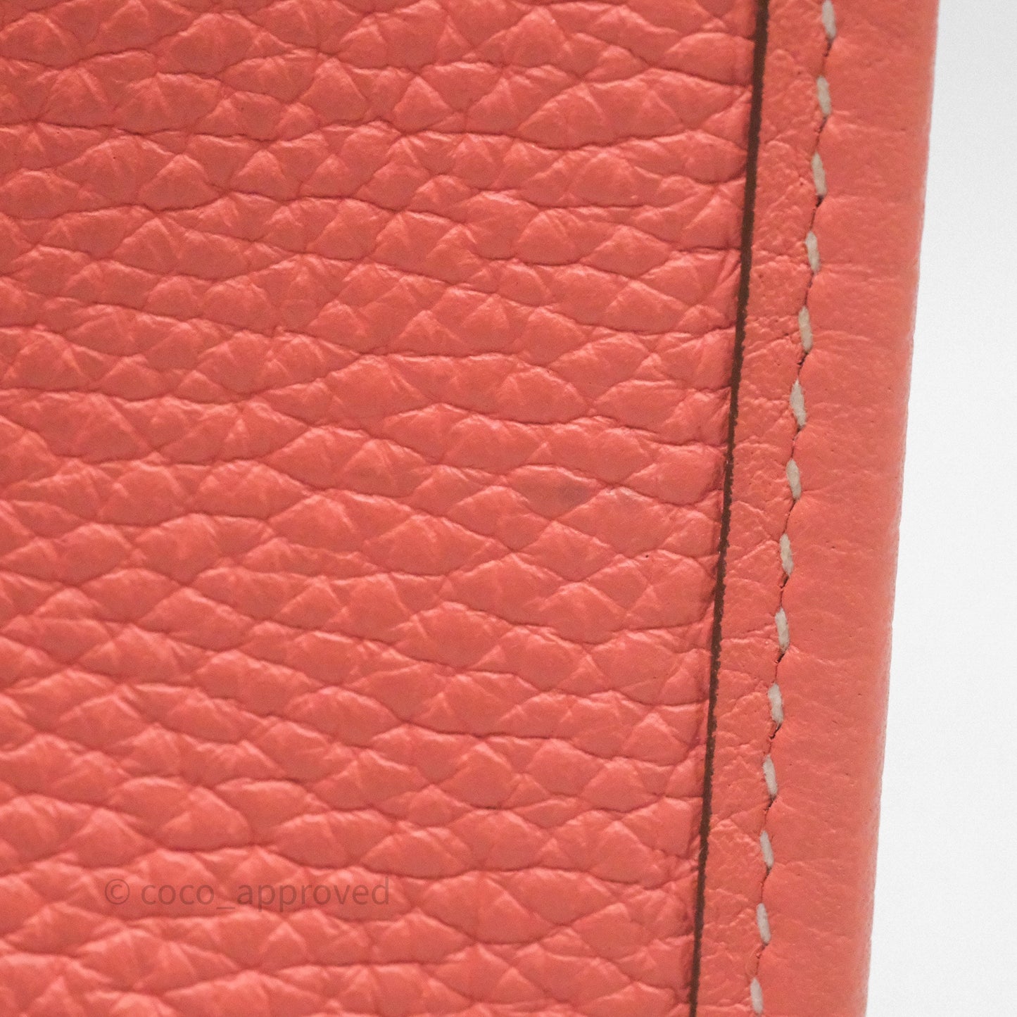 Hermès Mini Evelyne 16 Crevette L5 Clemence Palladium Hardware