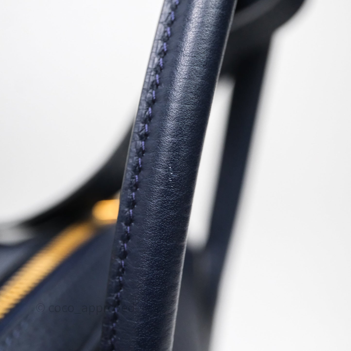 Hermès Lindy 30 Bleu Nuit 2Z Clemence Gold Hardware
