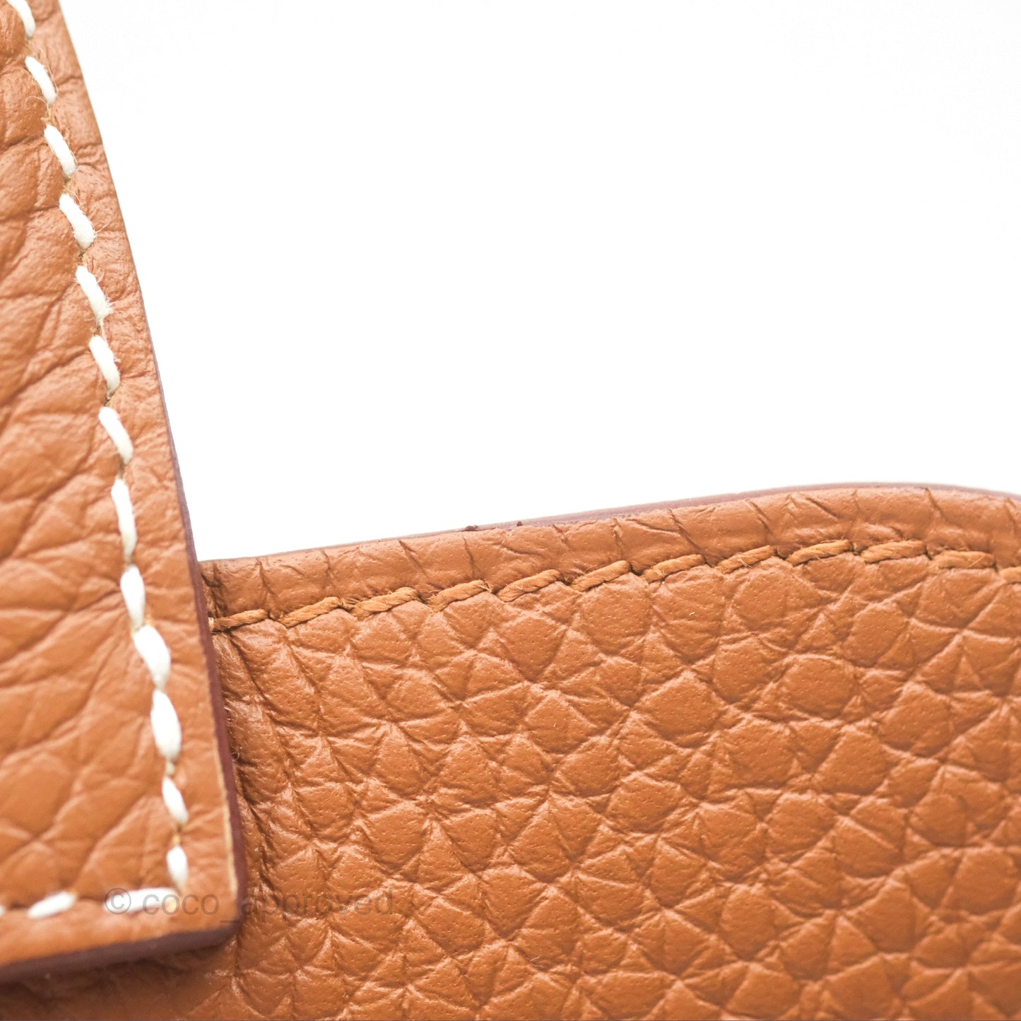 Hermès Halzan 25 Gold Clemence Gold Hardware