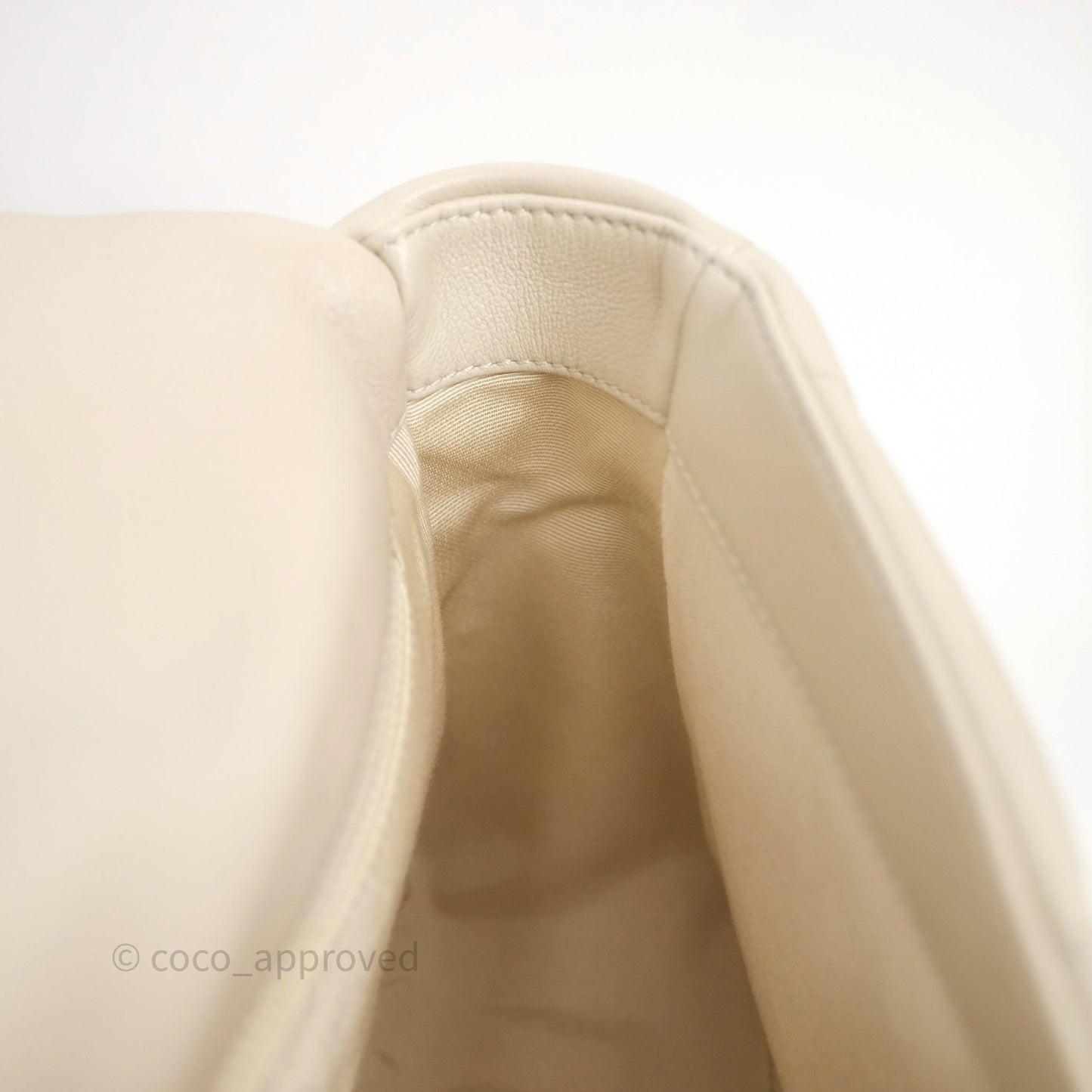 Chanel 19 Small Ivory Mixed Hardware
