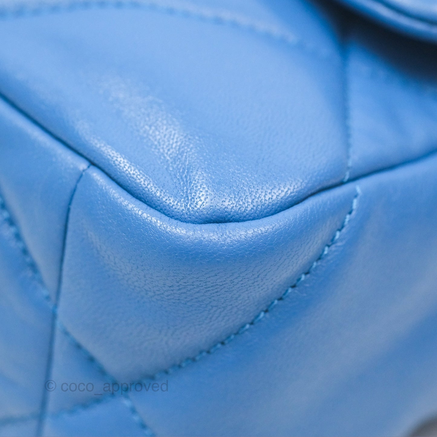 Chanel 19 Small Blue Mixed Hardware