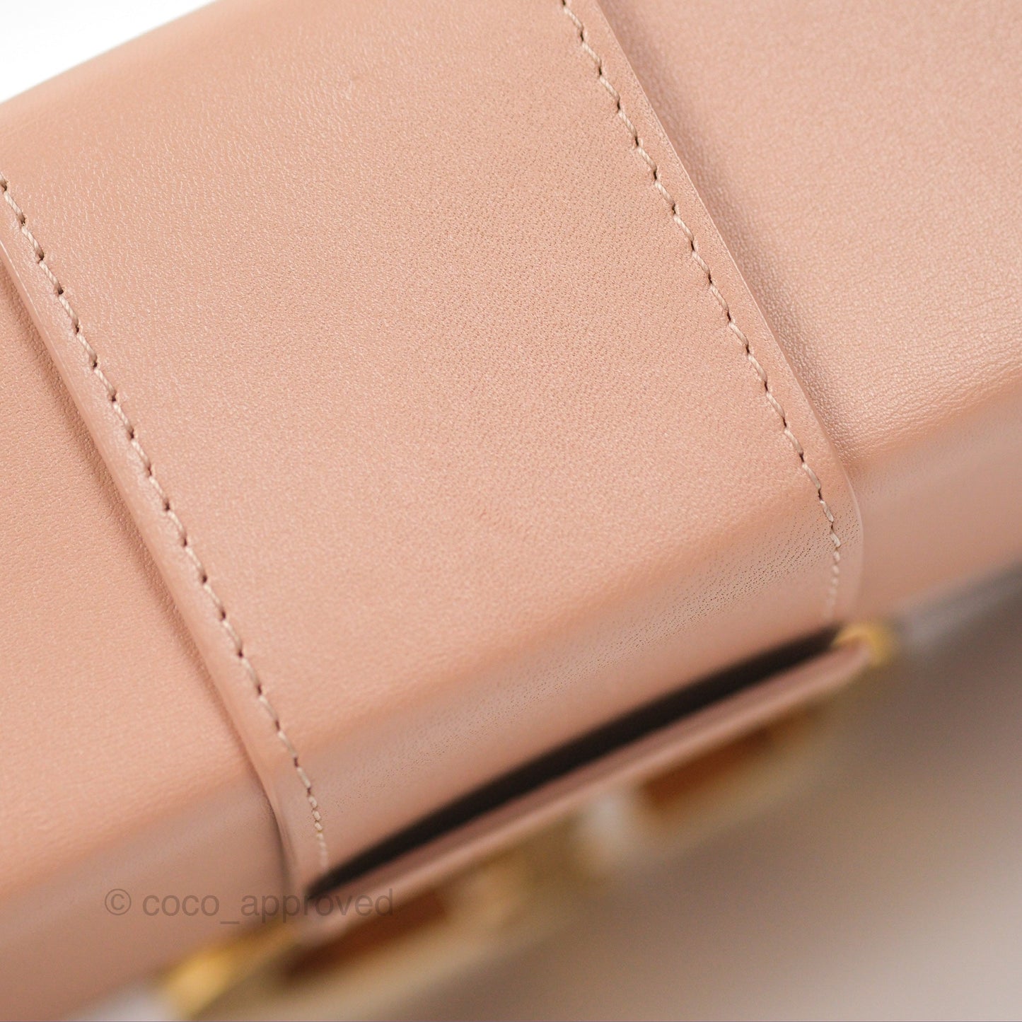 Christian Dior 30 Montaigne Rose Des Vents Calfskin Box Bag