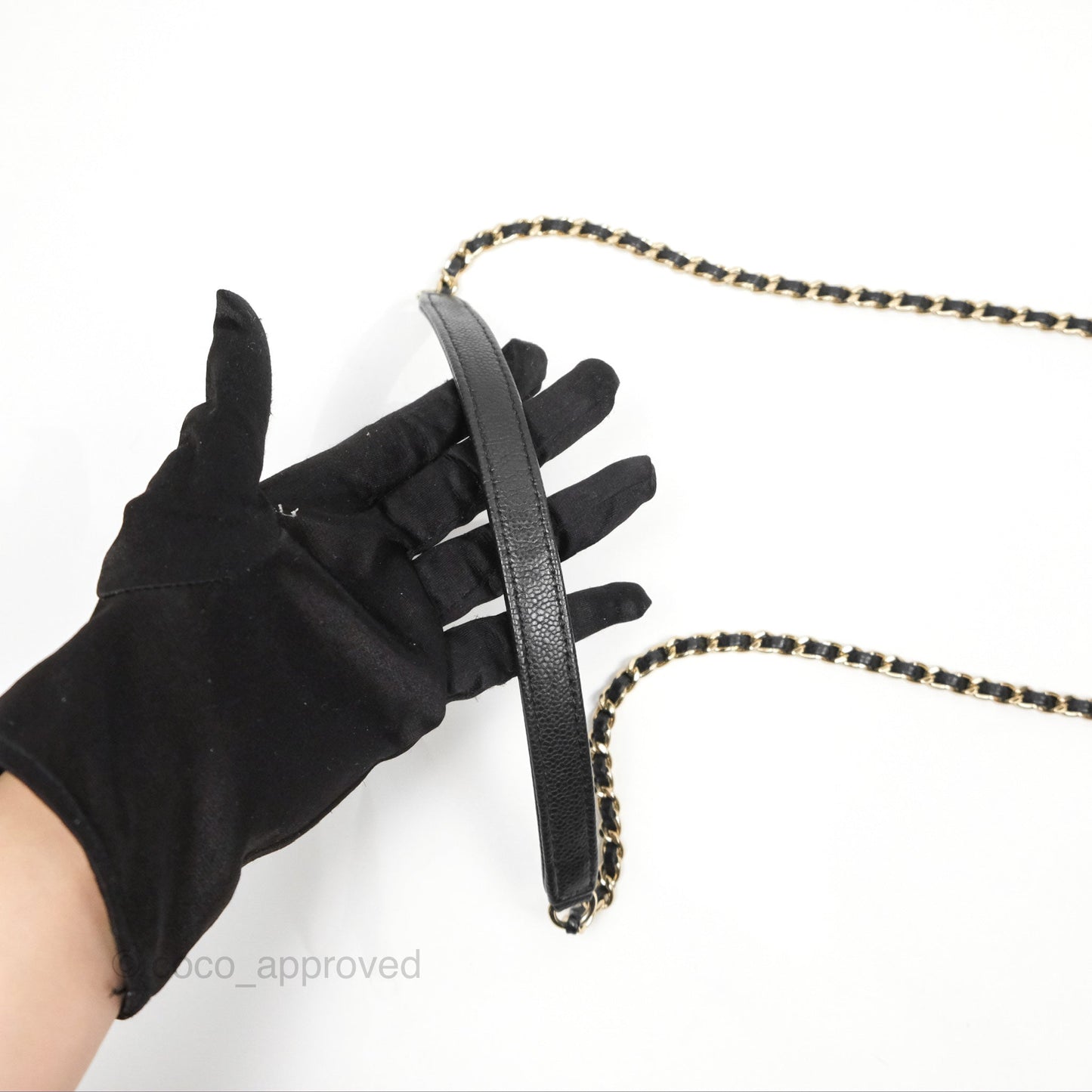 Chanel Quilted Small Business Affinity Flap Black Caviar Gold Hardware