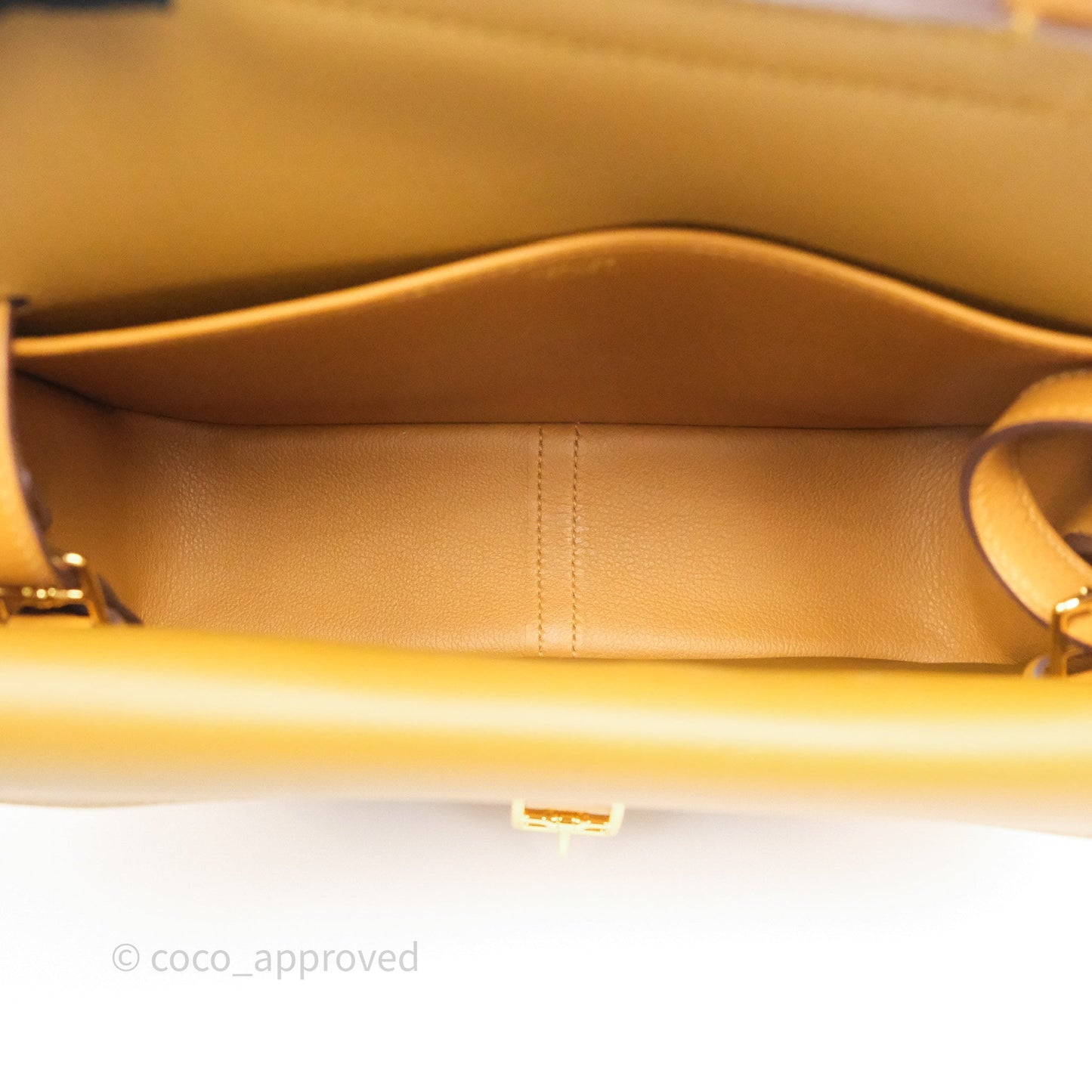 Hermès Halzan 25 Caramel 28 Evercolor Gold Hardware