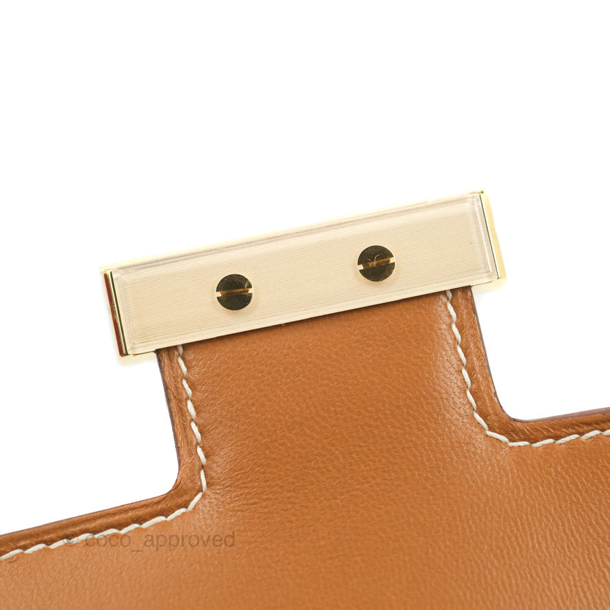 Hermès Constance 24 Gold Evercolor Gold Hardware