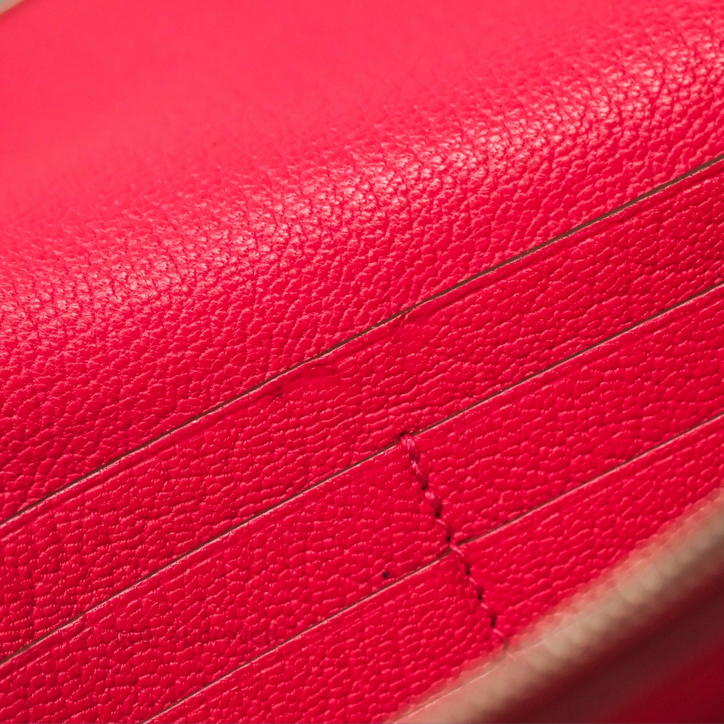 Hermès Kelly Wallet Pink Chevre Mysore Palladium Hardware