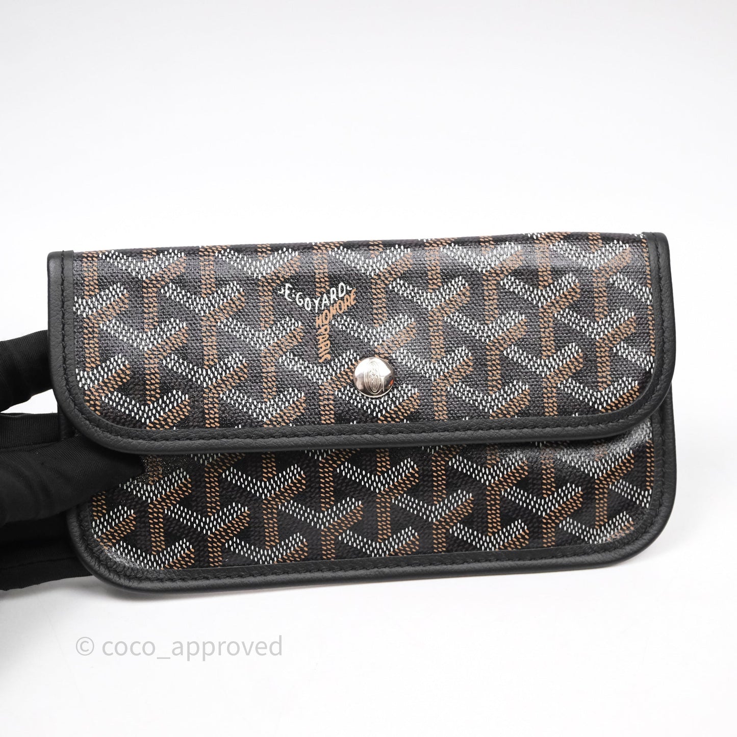 Goyard St Louis Tote PM Black