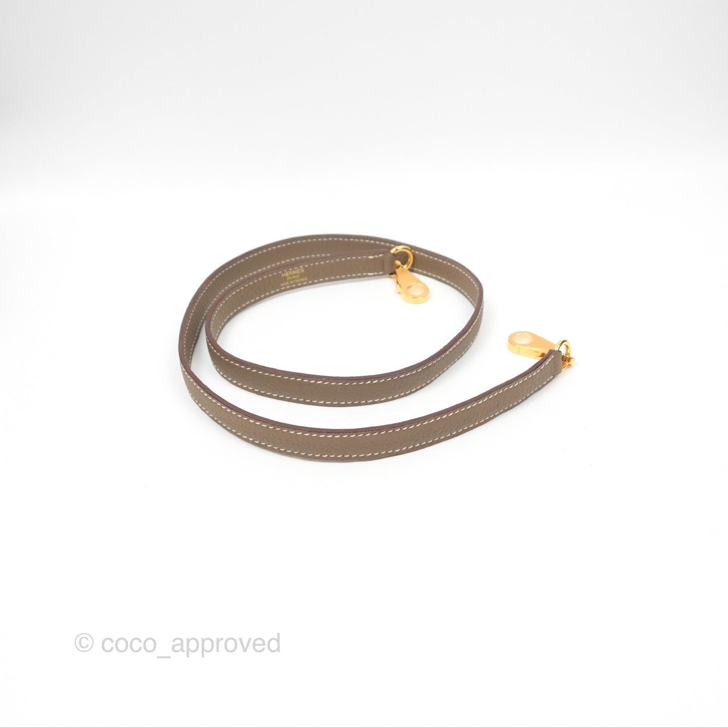 Hermès Kelly 28 Retourne Etoupe Togo Gold Hardware