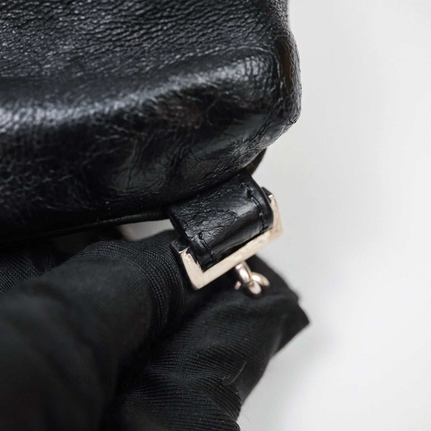 Hermès Mini Lindy 20 Mauve Pâle 09 Clemence Palladium Hardware
