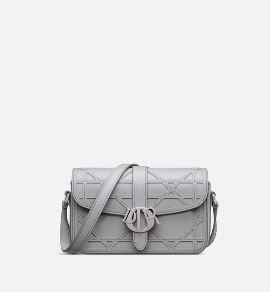 Mini Luxury Dior Charm Bag Luxury Dior Gray Cannage Cosmo Leather