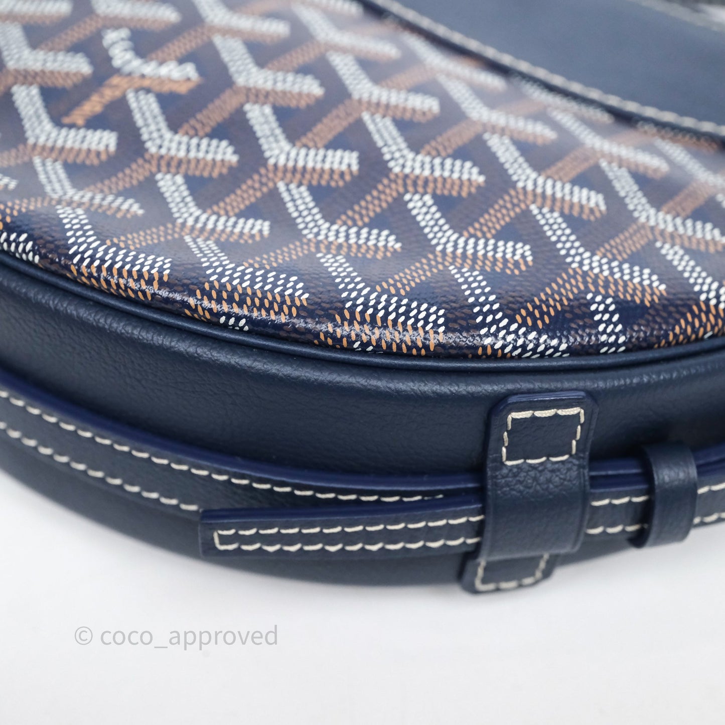 Goyard Hirondelle Bag Navy Blue