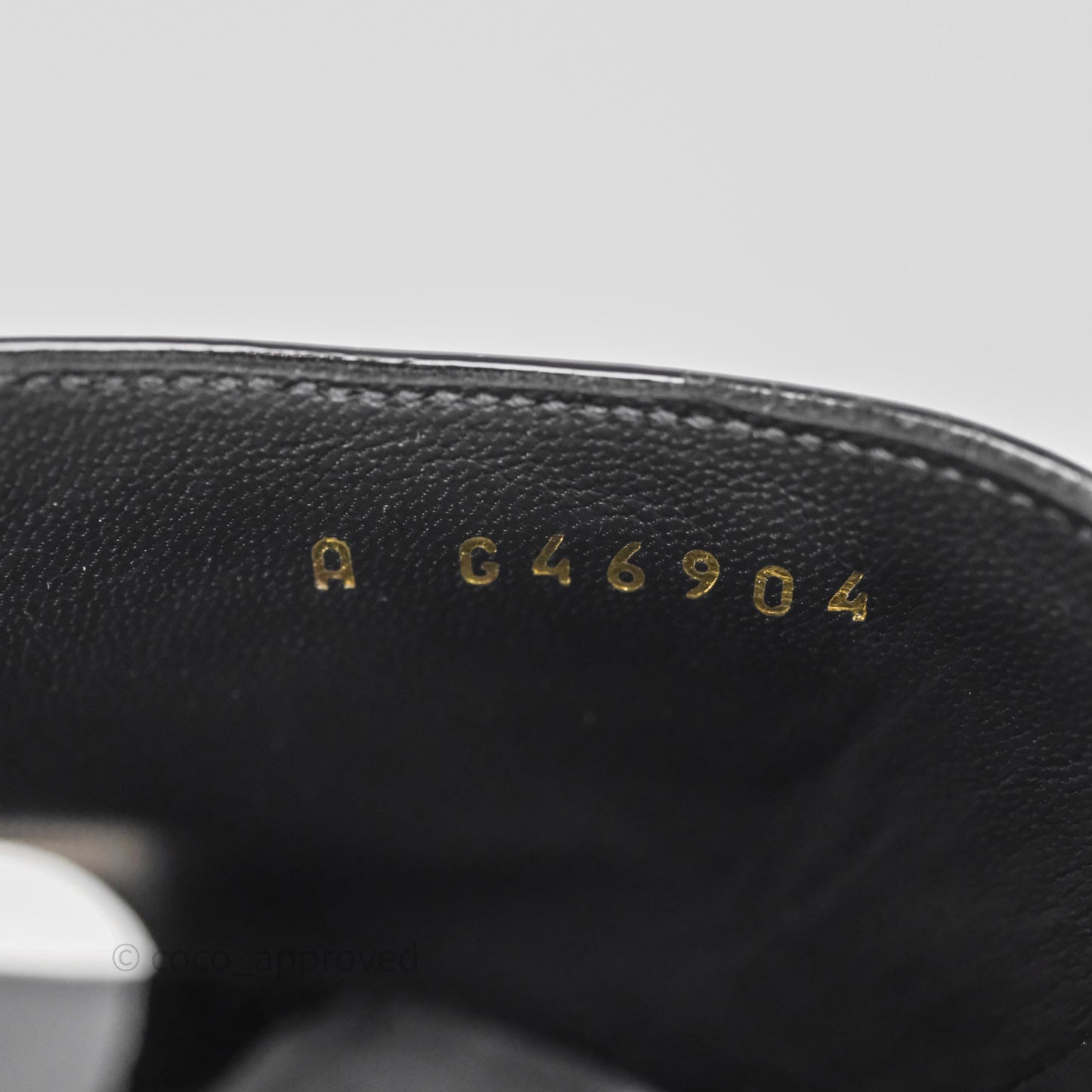 Chanel CC Heels Black Patent Size 36
