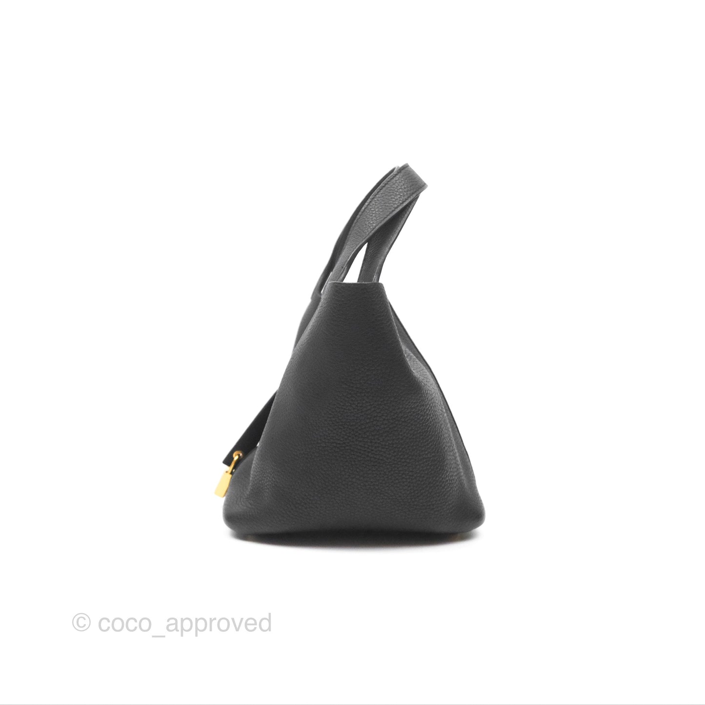 Hermès Picotin Lock 18 Black Noir 89 Taurillon Clemence Gold Hardware