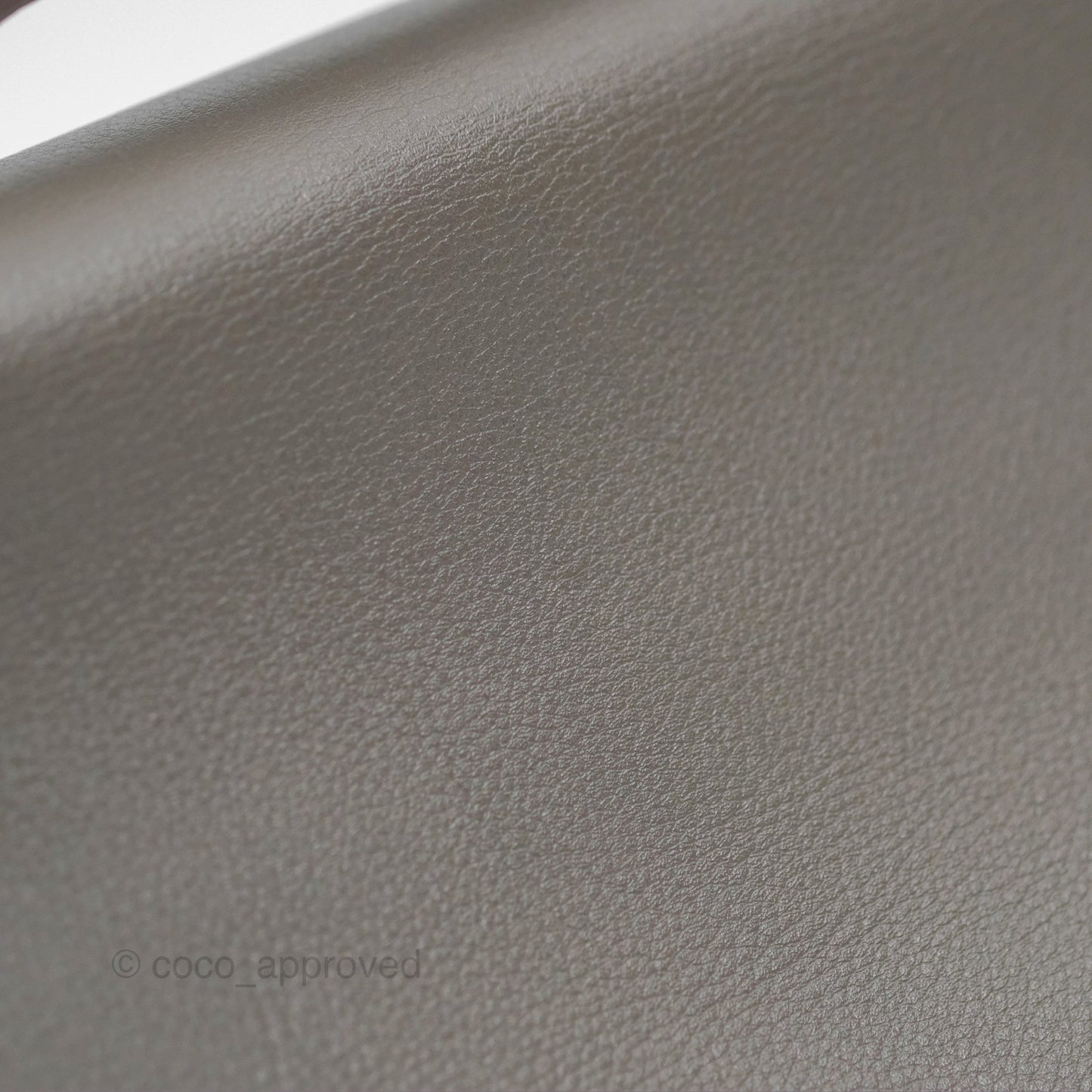 Hermes Kelly Cut Clutch Pochette Gris Asphalt M8 Swift Palladium Hardware