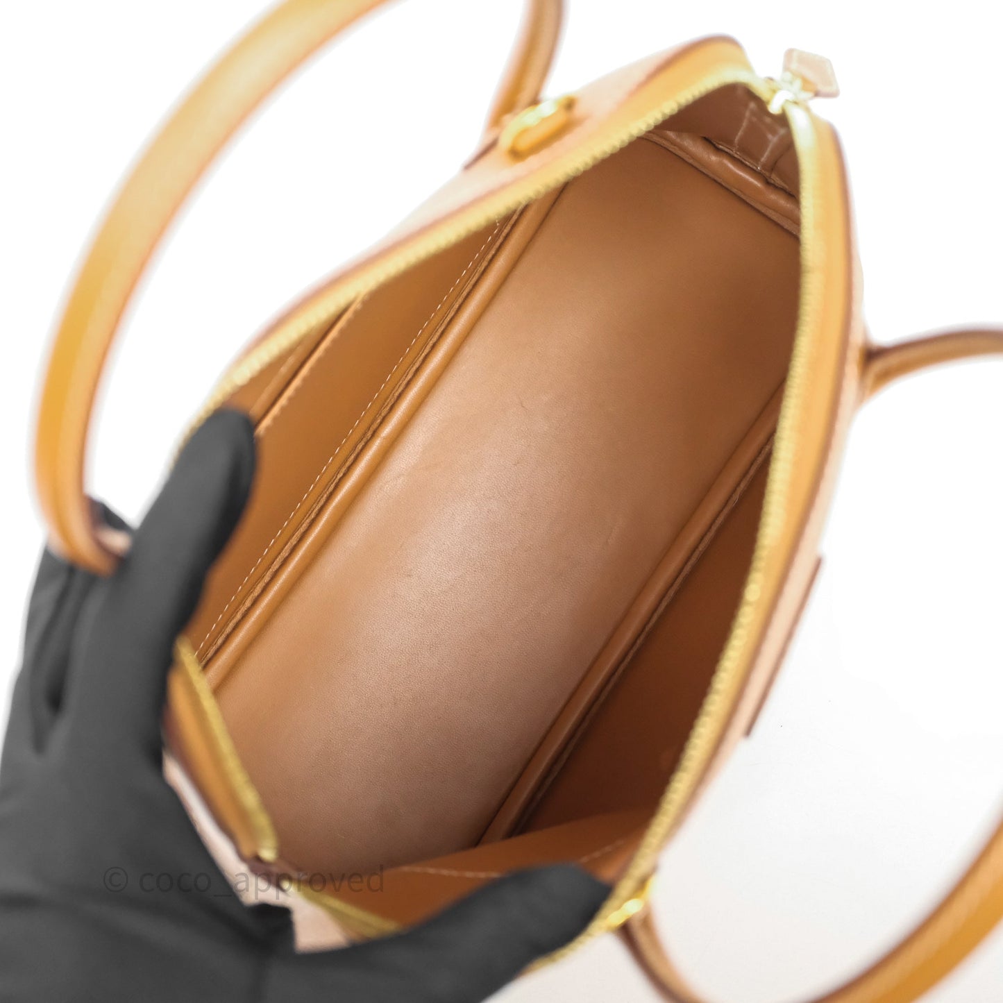Hermès Bolide 27 Gold Epsom Gold Hardware
