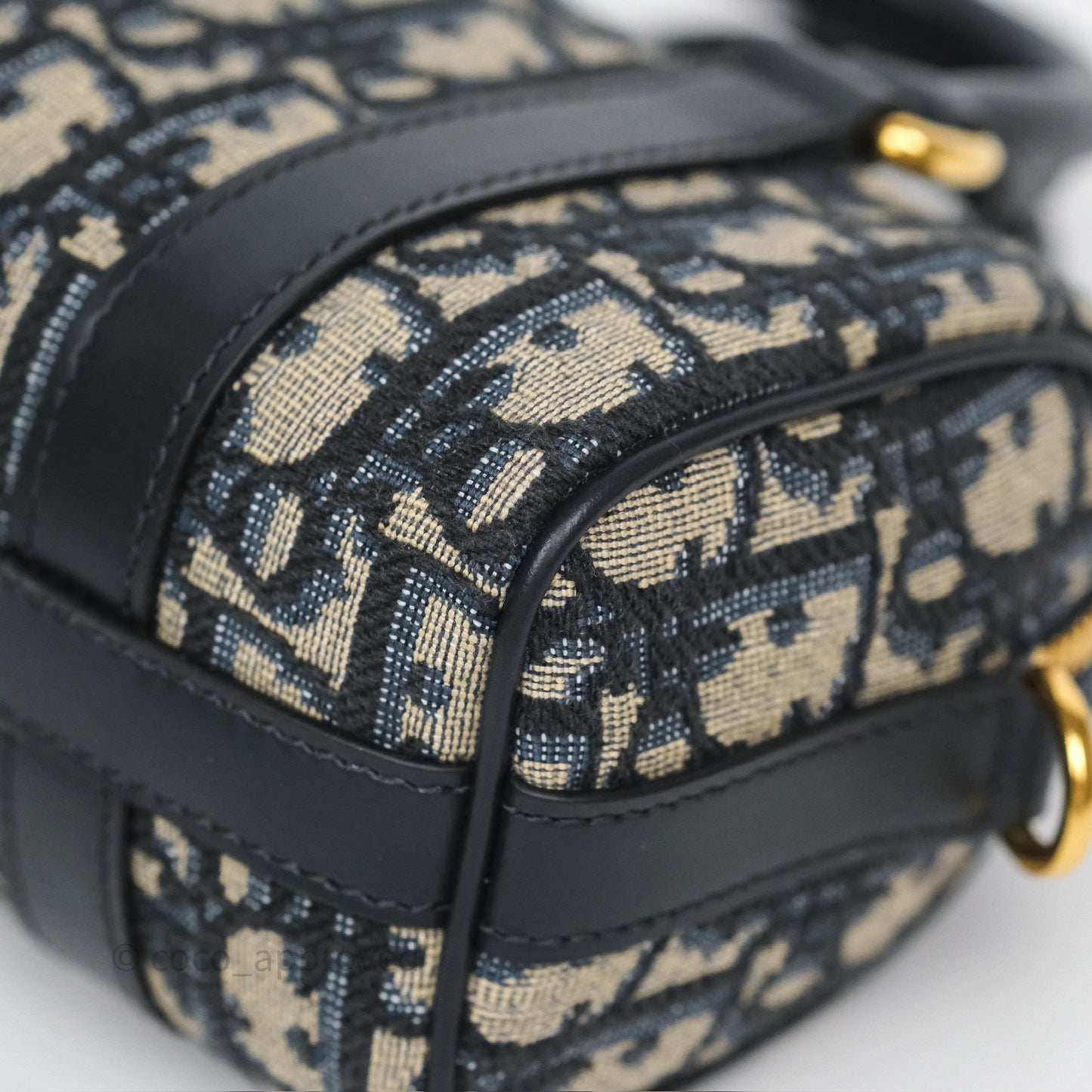 Dior Groove 17 Nano Bag Blue Dior Oblique Jacquard