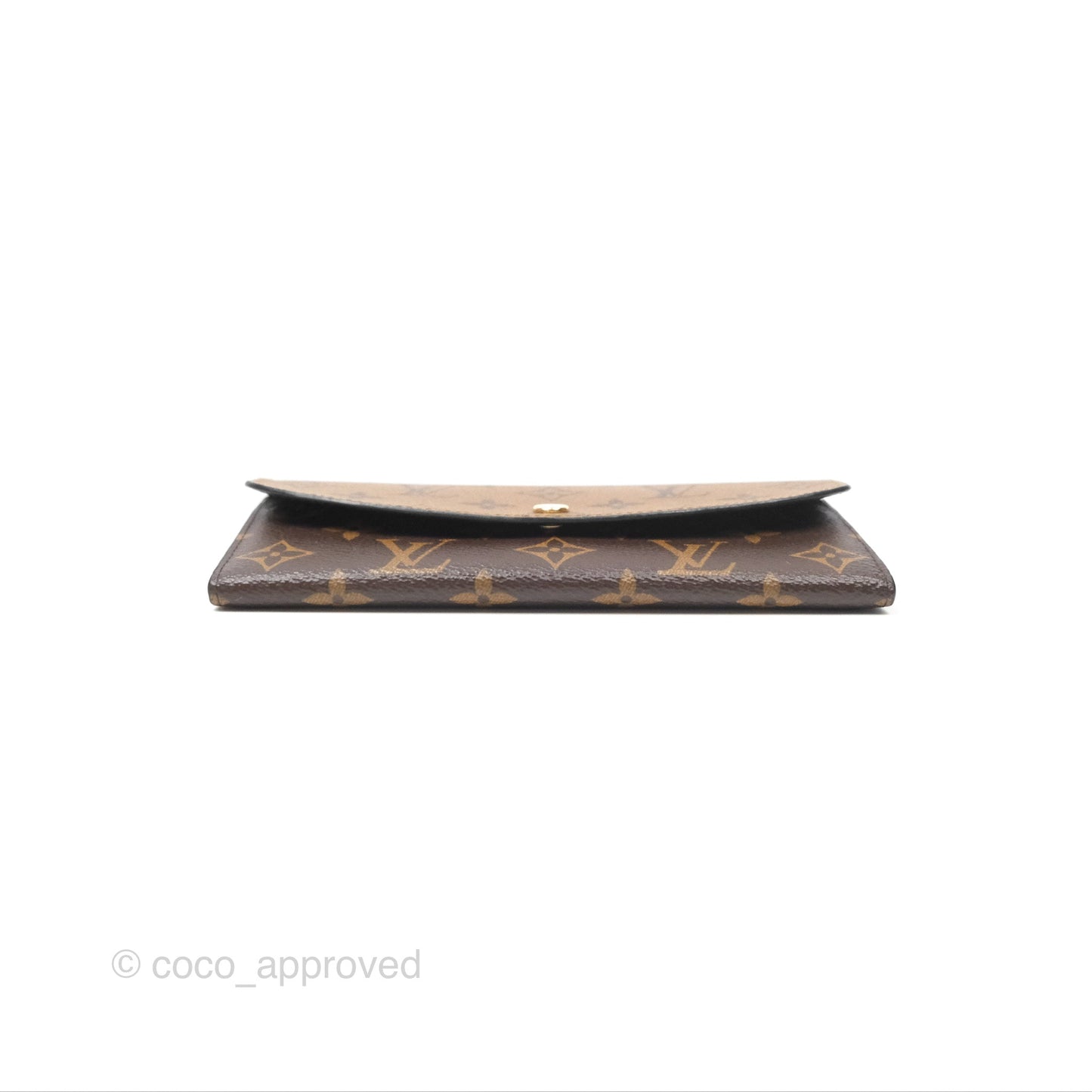 Louis Vuitton Emilie Wallet Monogram Reverse Canvas