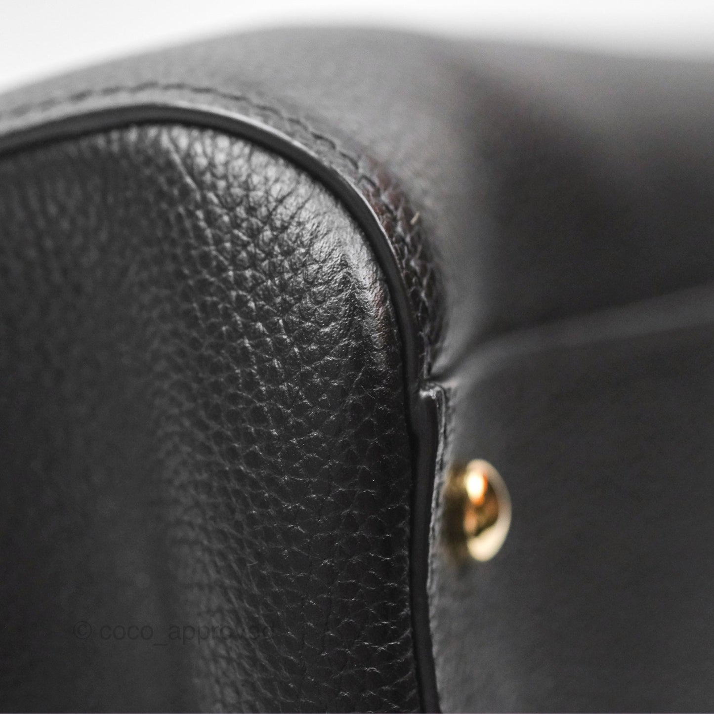 Chanel Small Neo Executive Tote Bag Black Grained Calfskin
