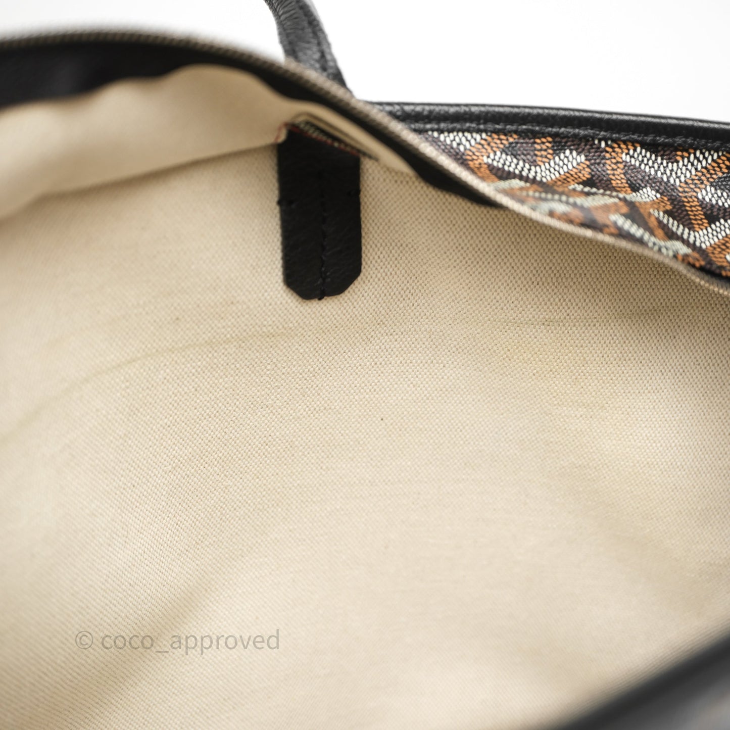 Goyard St Louis Tote GM Black