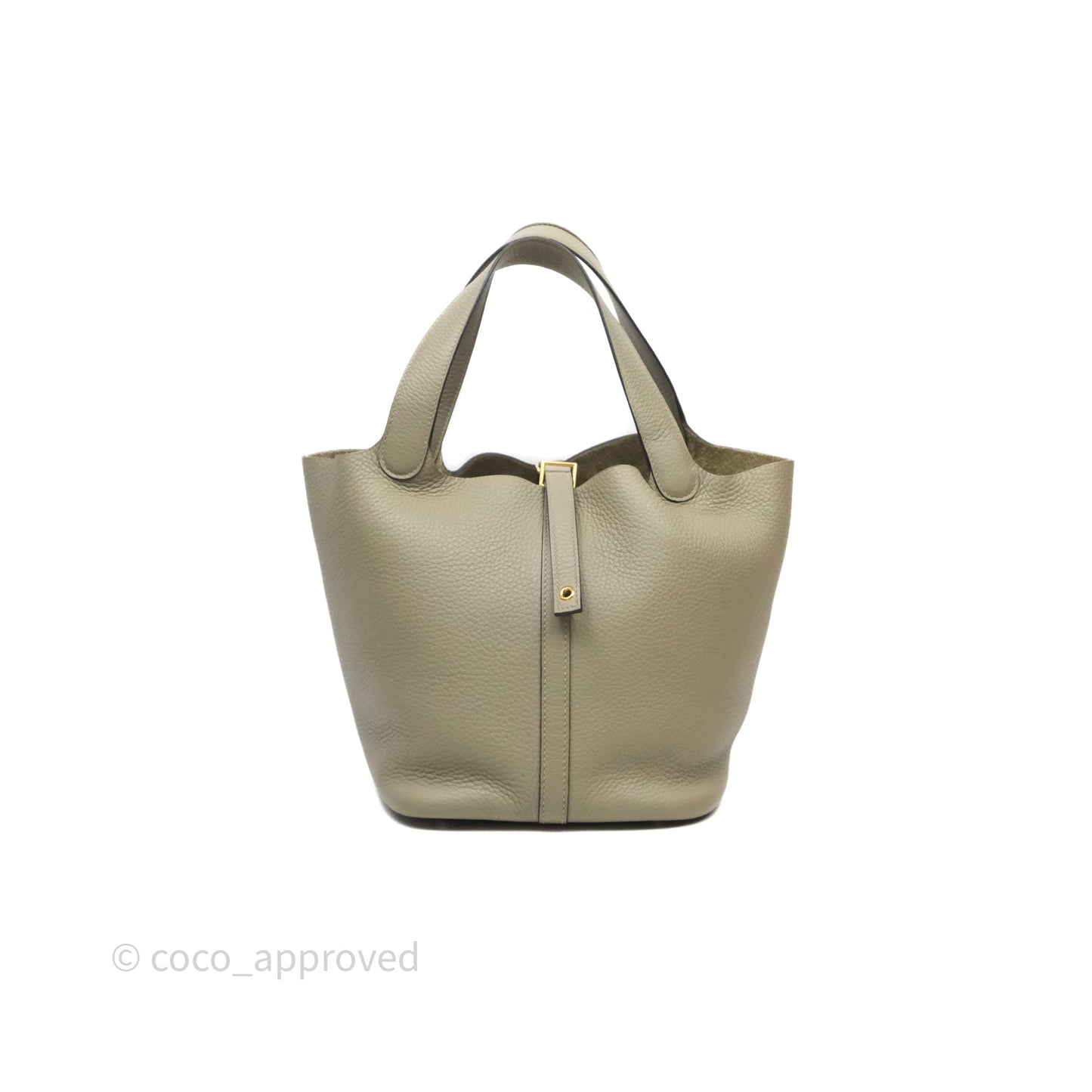 Hermès Picotin 22 Lock Sauge Gold Hardware