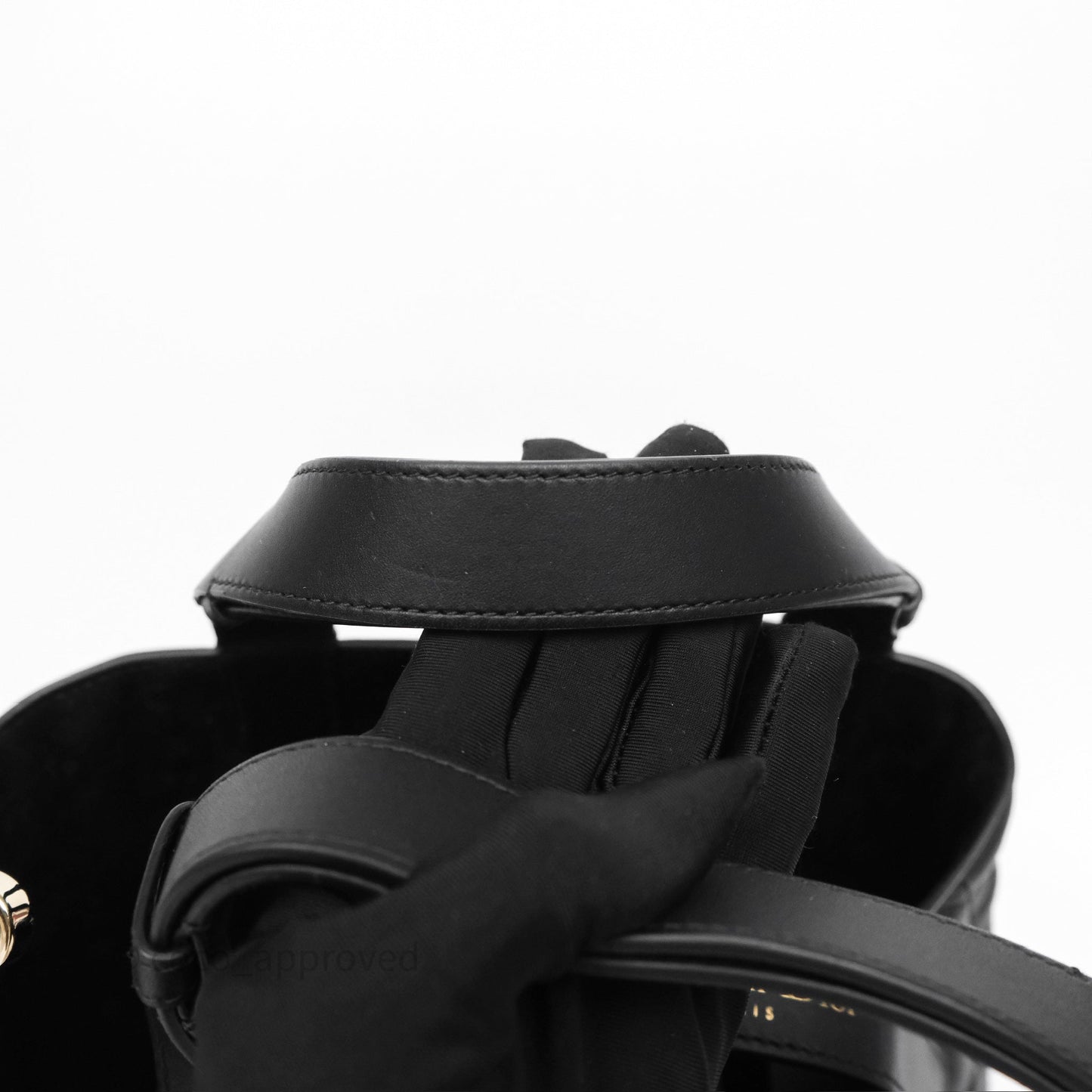 Dior Small Dior Toujours Bag Black Macrocannage Calfskin