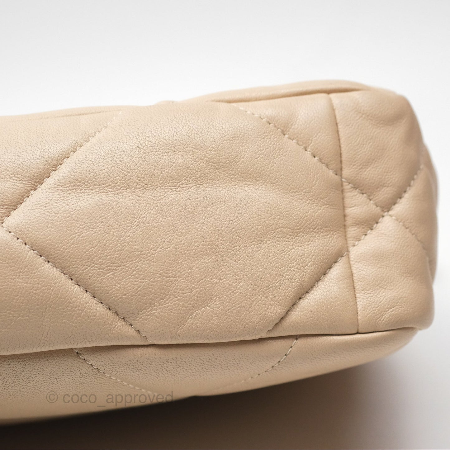 Chanel 19 Small Beige Mixed Hardware