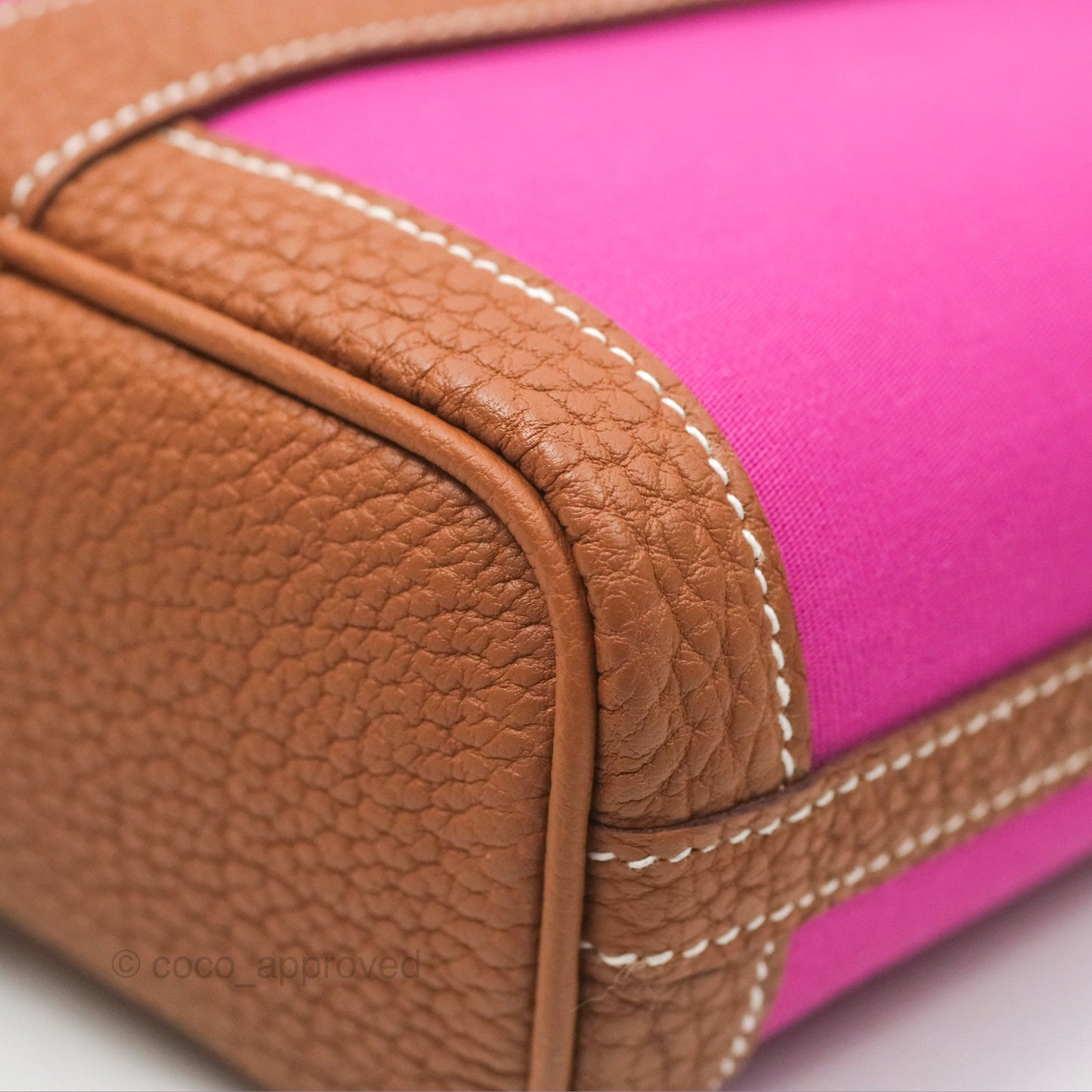 Hermes Garden File 28 Magnolia Canvas Gold Negonda