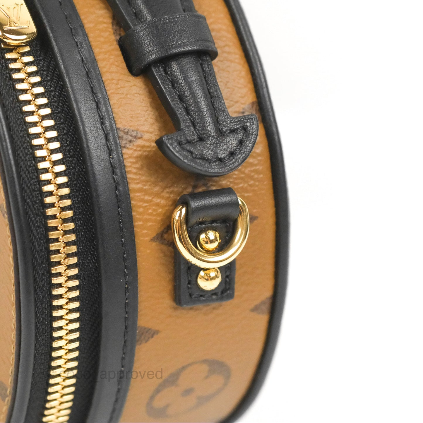 Louis Vuitton Mini Boîte Chapeau Monogram Reverse Canvas Black