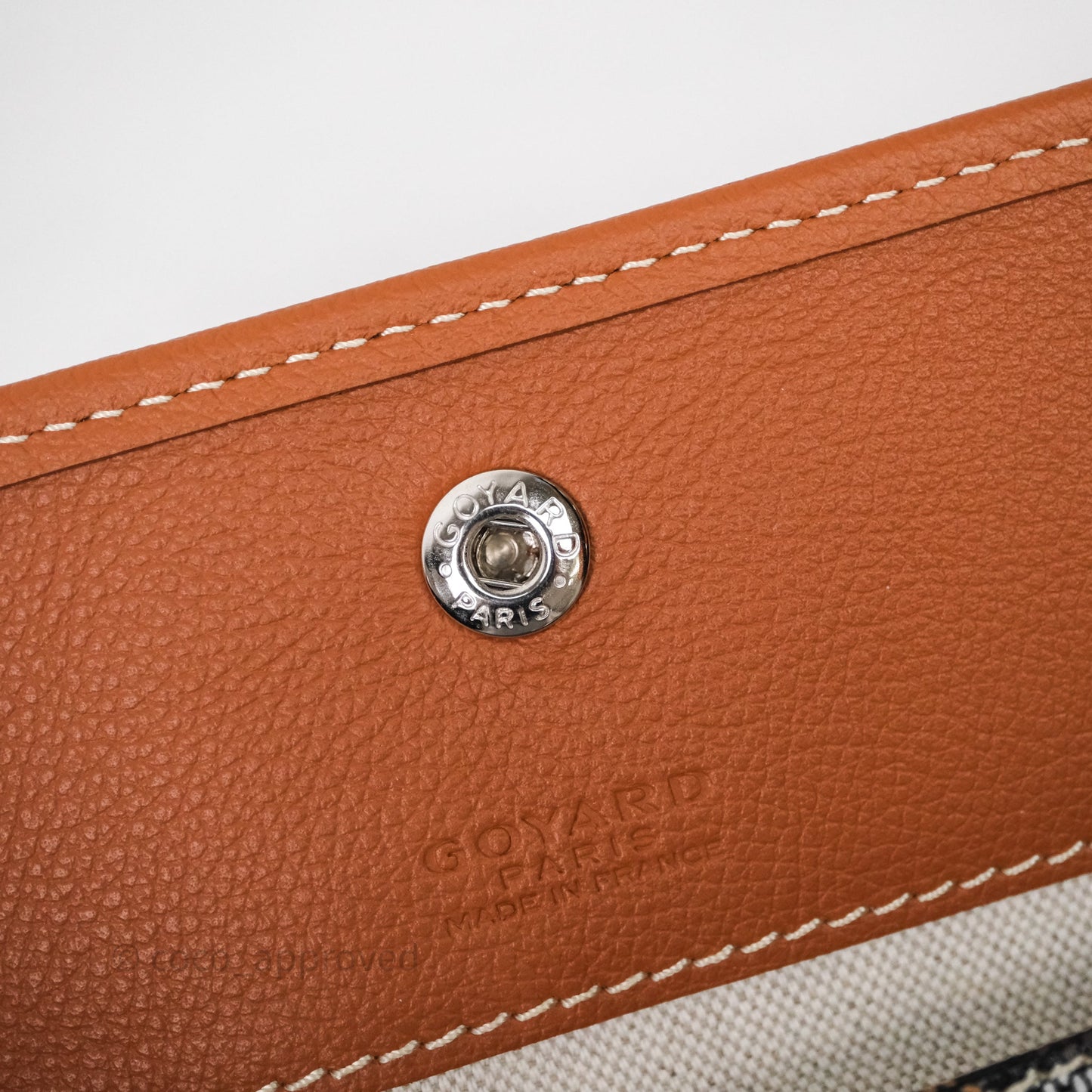 Goyard St Louis Tote PM Tan Black