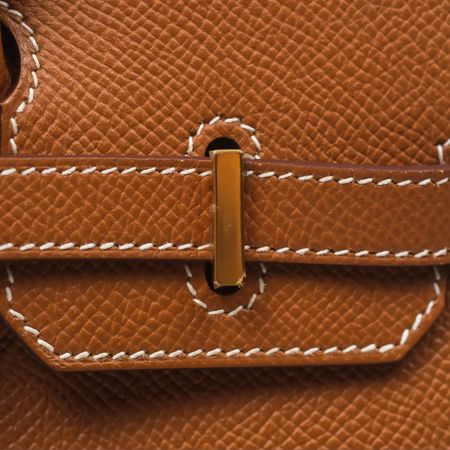 Hermès Birkin 25 Sellier Gold 37 Epsom Gold Hardware