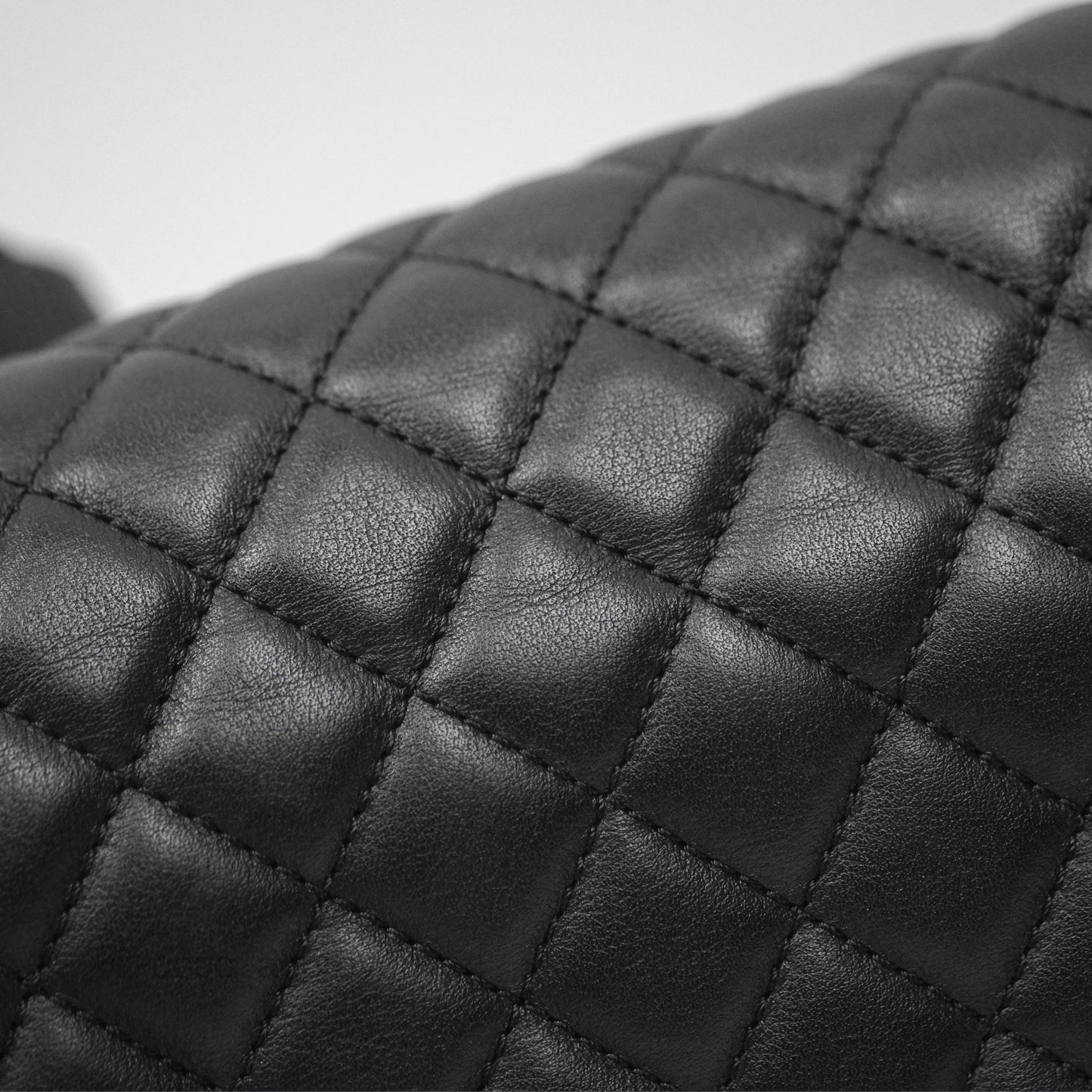 Chanel Boy Quilted Medium Black Calfskin Ruthenium Hardware