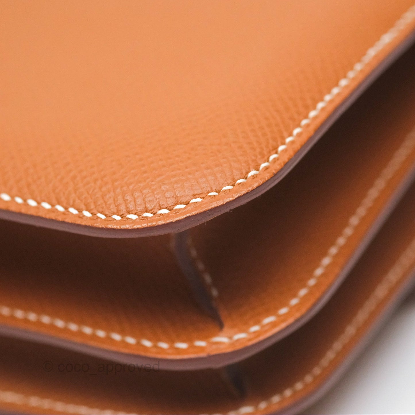 Hermès Constance Mini 18 Gold Epsom Gold Hardware