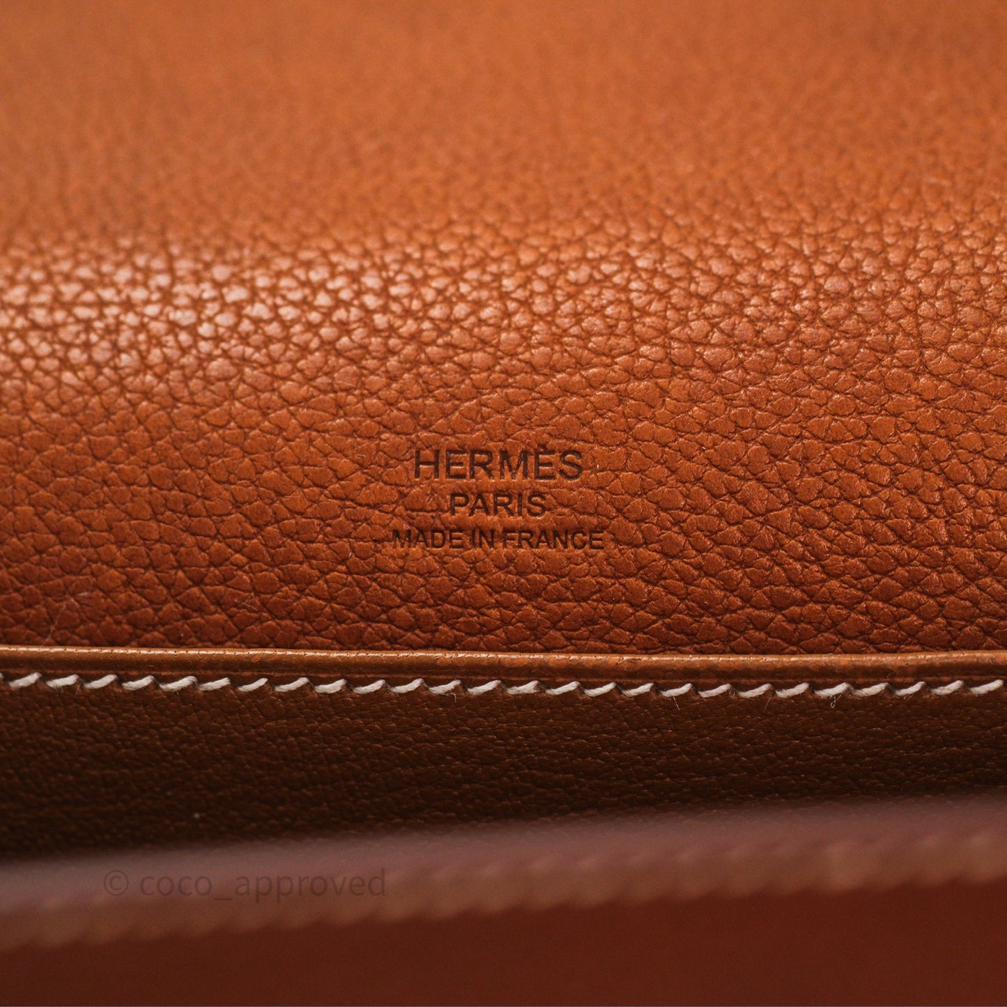 Hermès Roulis Mini Fauve 34 Barenia Gold Hardware