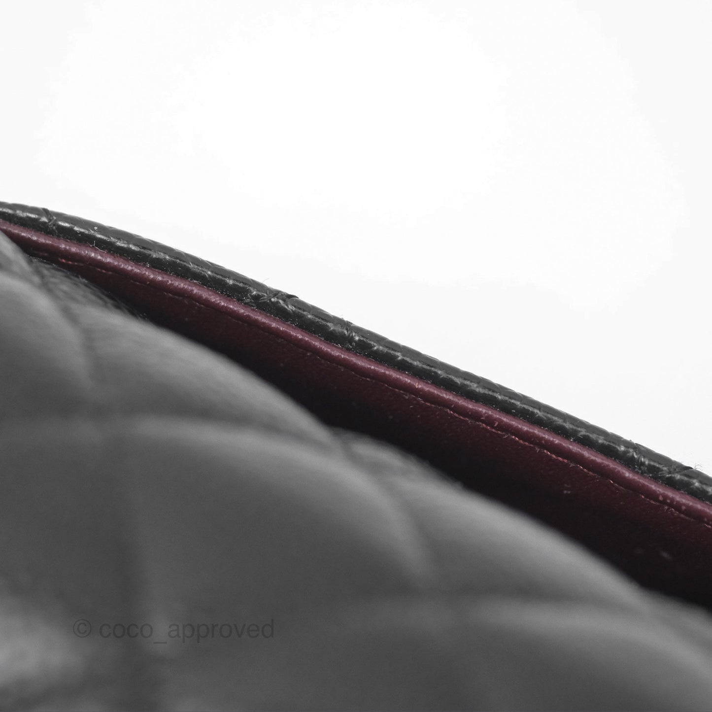 Chanel Classic M/L Medium Flap Quilted Black Caviar Gold Hardware
