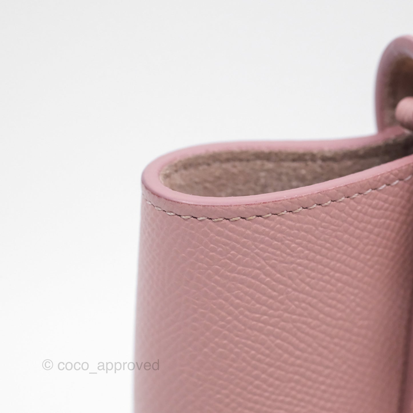 Celine Nano Belt Bag Pink Grained Calfskin Gold Hardware
