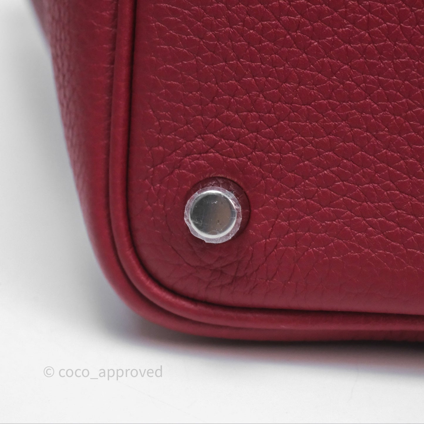 Hermès Picotin Lock 18 Rouge Grenat K1 Clemence Palladium Hardware