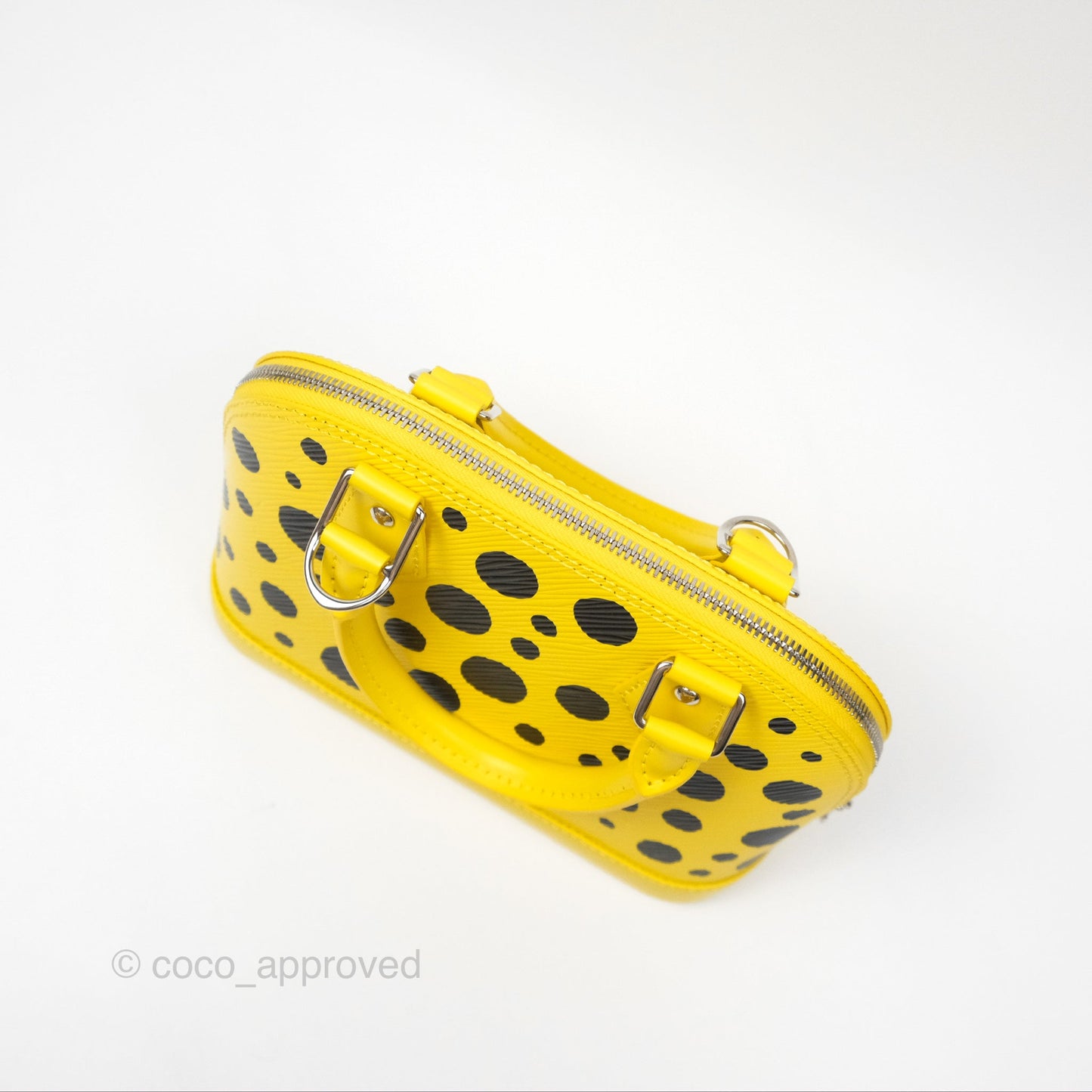 Louis Vuitton x Yayoi Kusama Epi Alma BB Infinity Dots Yellow