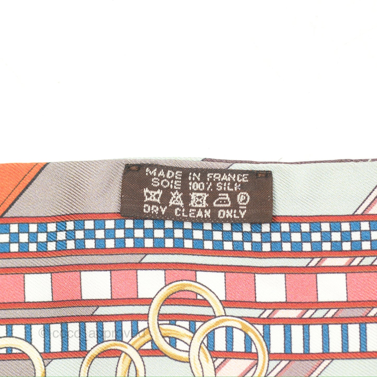 Hermès Brides et Gris-Gris Silk Twilly