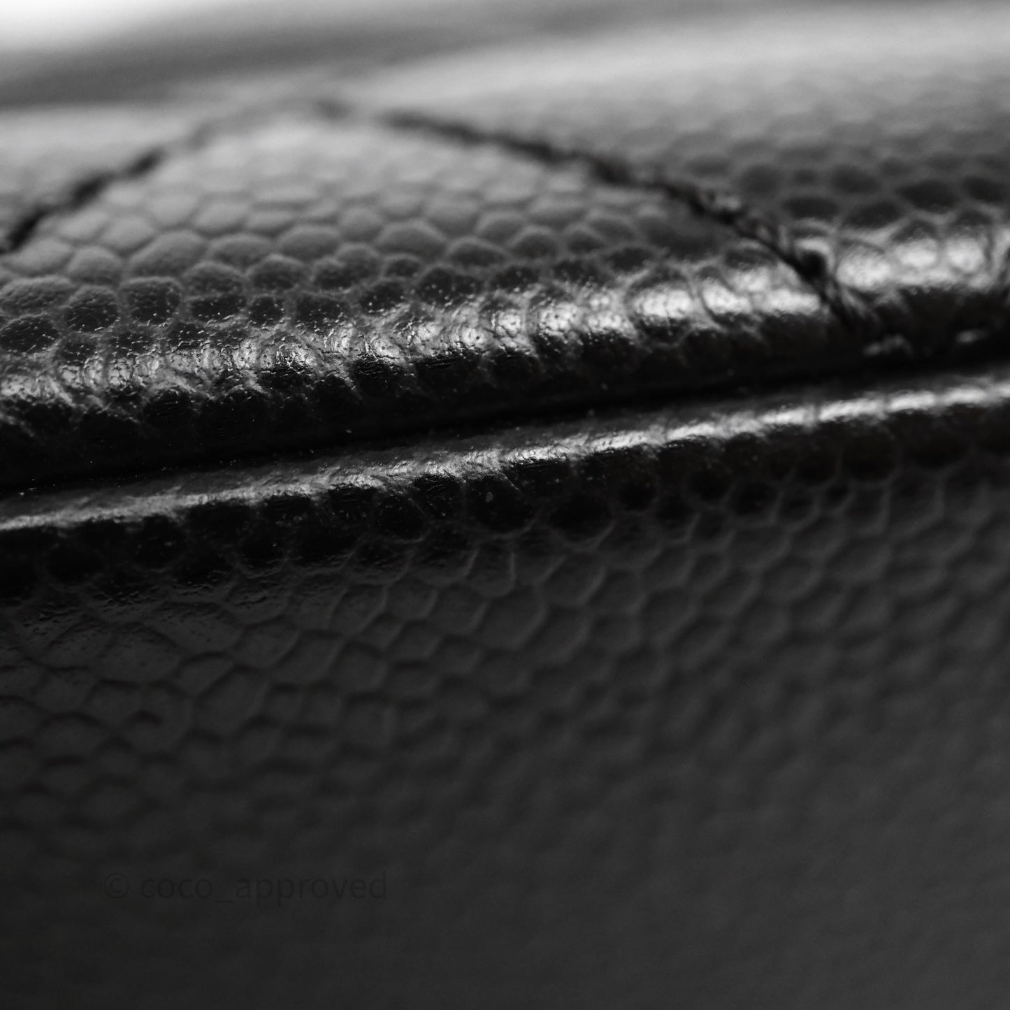 Chanel GST Black Caviar Gold Hardware