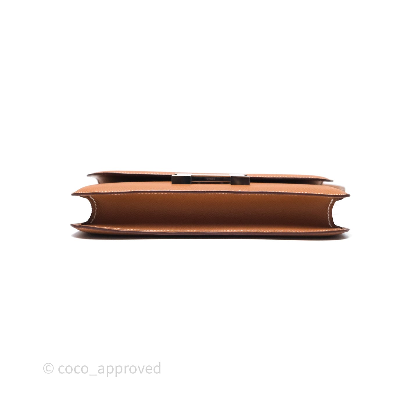 Hermès Constance Elan Gold 37 Epsom Palladium Hardware