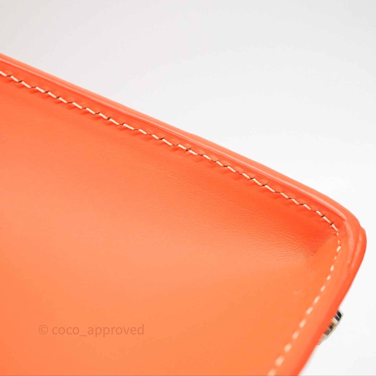 Goyard Saïgon Structuré Mini Bag Orange Goyardine Canvas